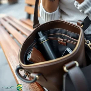 اسپری فلفل مخصوص دفاع شخصی درون کیف دستی